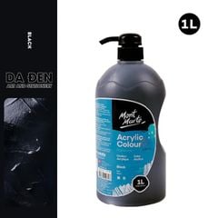 Màu Signature Acrylic Mont Marte Bình 1 Lít Có Vòi