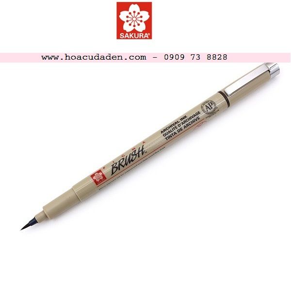 Bút Line Màu Brush Sakura Micron Kháng Nước