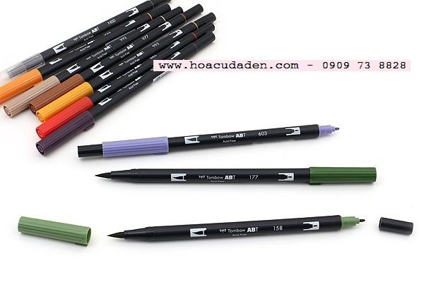 ABT Dual Brush Pen Set 10 Secondary