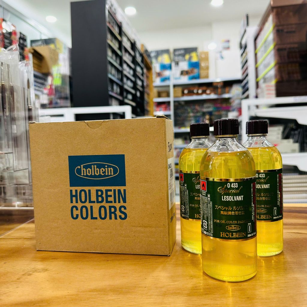 [DA ĐEN] Holbein - Dung Môi Sơn Dầu, Special Lesolvant 200ml