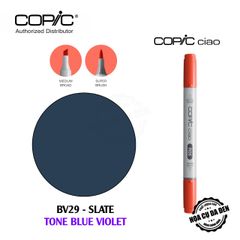 [DA ĐEN] Bút Marker Copic Ciao Lẻ Cao Cấp - Tone Blue Violet