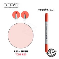 [DA ĐEN] Tone Red - Bút Marker Copic Ciao Lẻ Cao Cấp