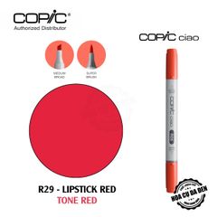 [DA ĐEN] Tone Red - Bút Marker Copic Ciao Lẻ Cao Cấp