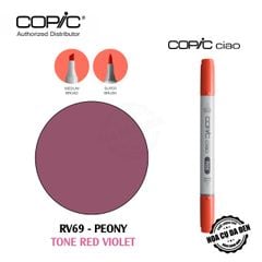 [DA ĐEN] Tone Red Violet - Bút Marker Copic Ciao Lẻ Cao Cấp