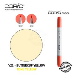 [DA ĐEN] Tone Yelllow - Bút Marker Copic Ciao Lẻ Cao Cấp
