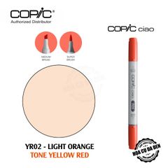 [DA ĐEN] Bút Marker Copic Ciao Lẻ Cao Cấp - Tone Yellow Red