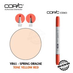 [DA ĐEN] Bút Marker Copic Ciao Lẻ Cao Cấp - Tone Yellow Red