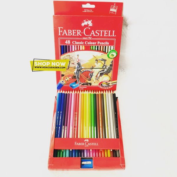 Chì màu khô CLASSIC KNIGHT FABER-CASTELL 48 màu