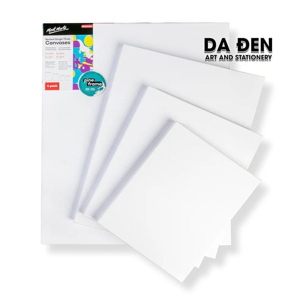 Khung Vẽ Tranh Canvas Cotton CDDS Mont Marte Single Thick Discovery