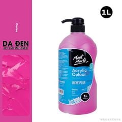 Màu Signature Acrylic Mont Marte Bình 1 Lít Có Vòi