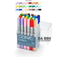 Bút Marker Cao Cấp Copic Ciao 24 Màu (CI-24)