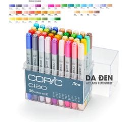 Set C - Bút Marker Cao Cấp Copic Ciao 36 Màu (CI-36C)