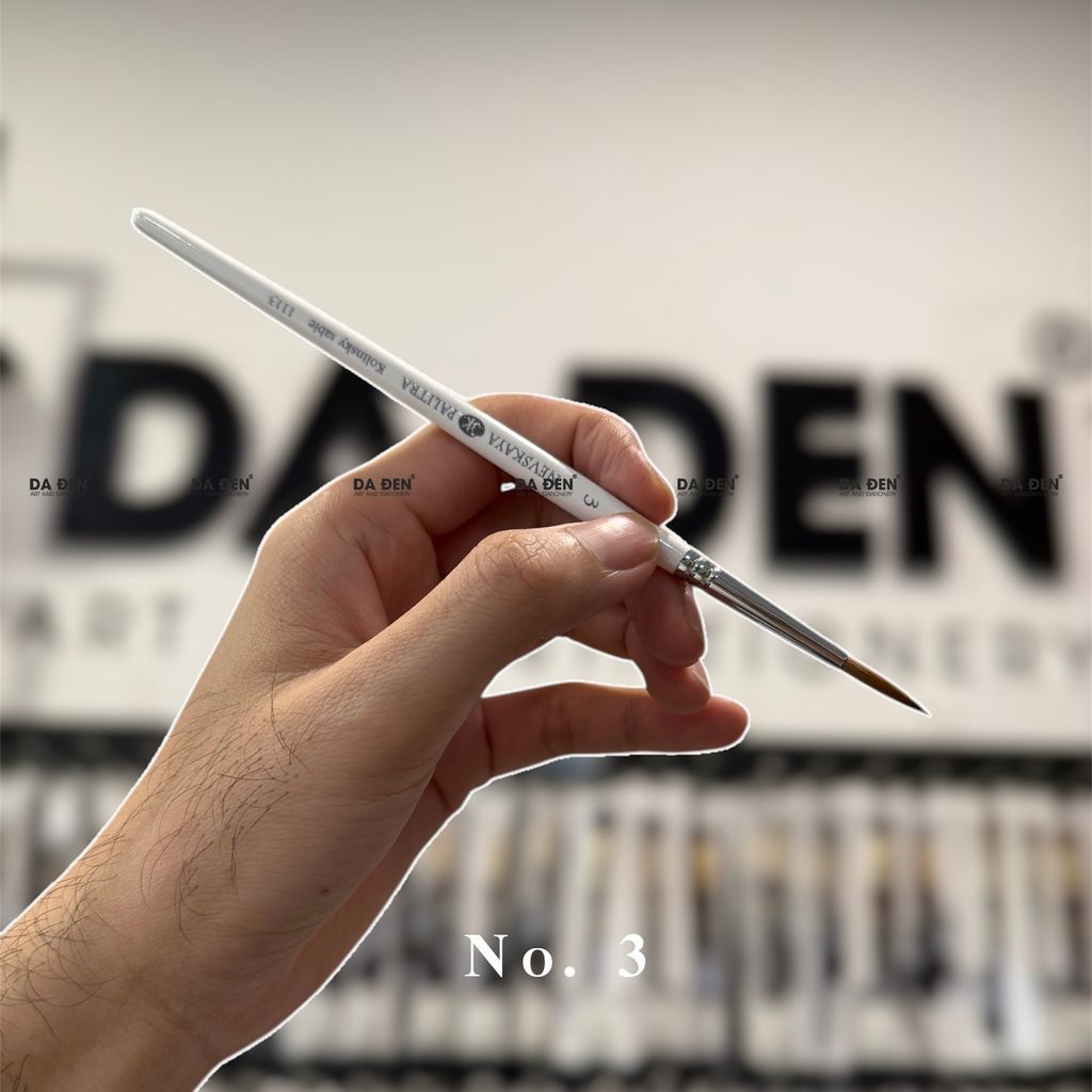 Cọ Tỉa Nail Art Lông Chồn Nevskaya White Nights (Nga)
