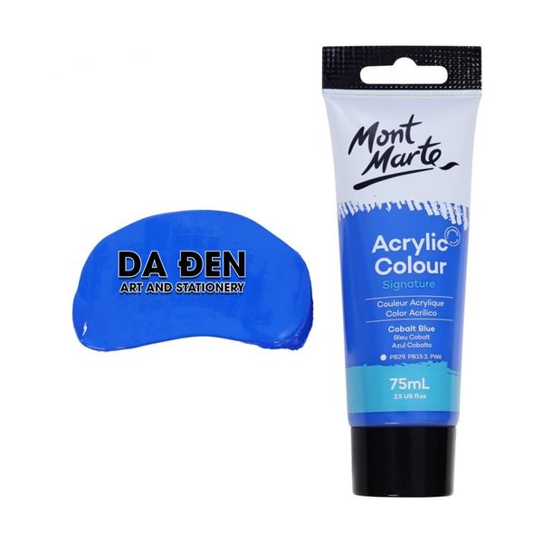 Mont Marte Acrylic Colour 75ml (2.54oz) - Cobalt Blue