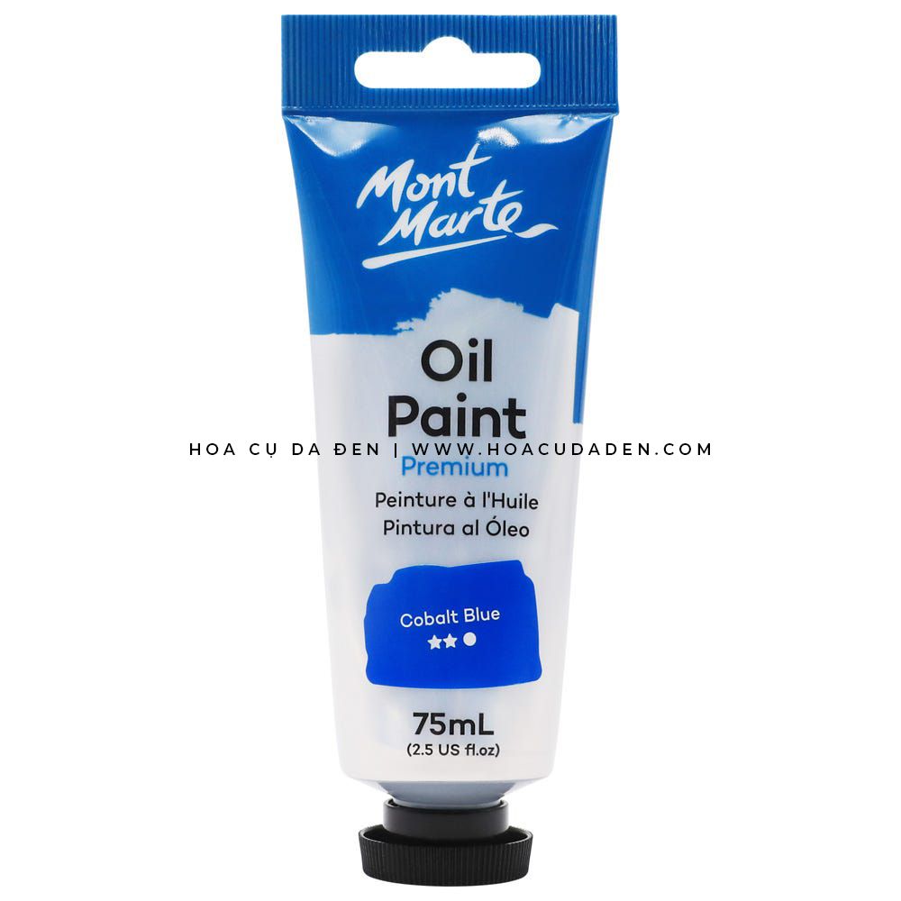 [DA ĐEN] Màu Sơn Dầu - Oil Mont Marte | Tube 75ml