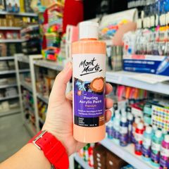 [DA ĐEN] Acrylic Đổ Mont Marte - Pouring Acrylic Premium Mont Marte 240ml