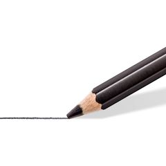 Bộ 6 Chì Phác Thảo Staedtler Thân Đen (100B G6) Hộp Thiếc