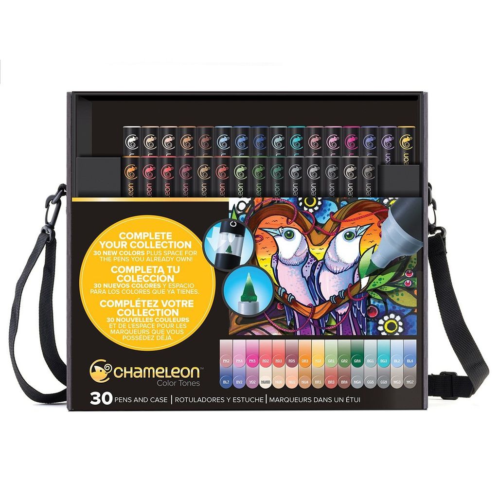 Bộ 30 bút marker CHAMELEON - Deluxe CT3001