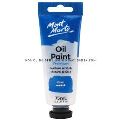 [DA ĐEN] Màu Sơn Dầu - Oil Mont Marte | Tube 75ml