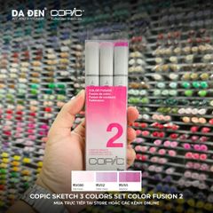 [DA ĐEN] Các Set Bút Marker Cao Cấp Copic Sketch