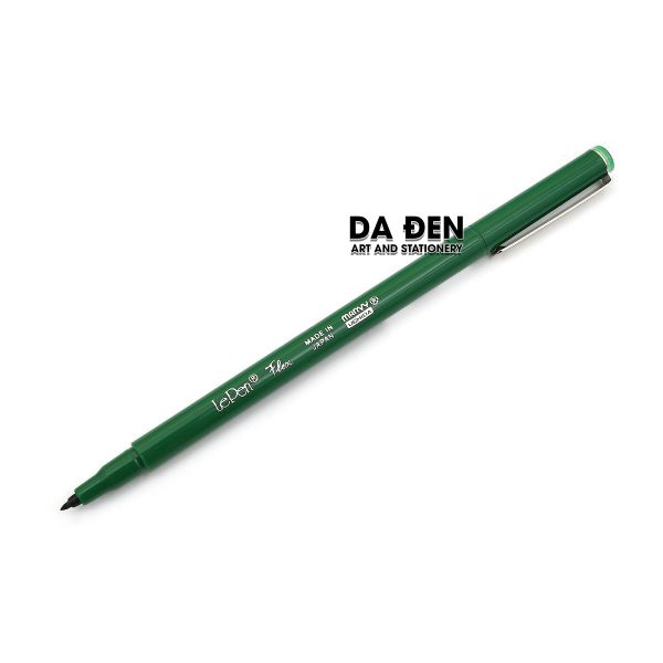 Bút LePen Flex Đầu Brush Marvy 4800 - Green (4)