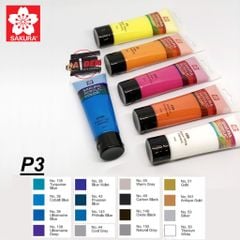 Màu Acrylic Sakura Tuýp 75ml - Bảng 3