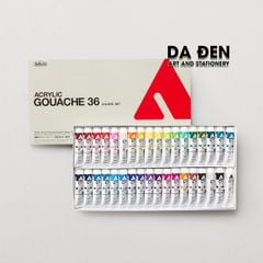 [DA ĐEN] Màu Acrylic Gouache Holbein - Set 5/12/14/18/24/36/102 Màu 20ml
