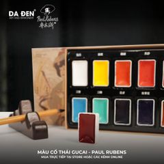 [DA ĐEN] Màu Nước Nén Cổ Thái Gucai Paul Rubens