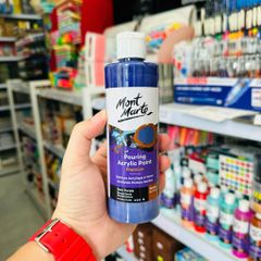 [DA ĐEN] Acrylic Đổ Mont Marte - Pouring Acrylic Premium Mont Marte 240ml