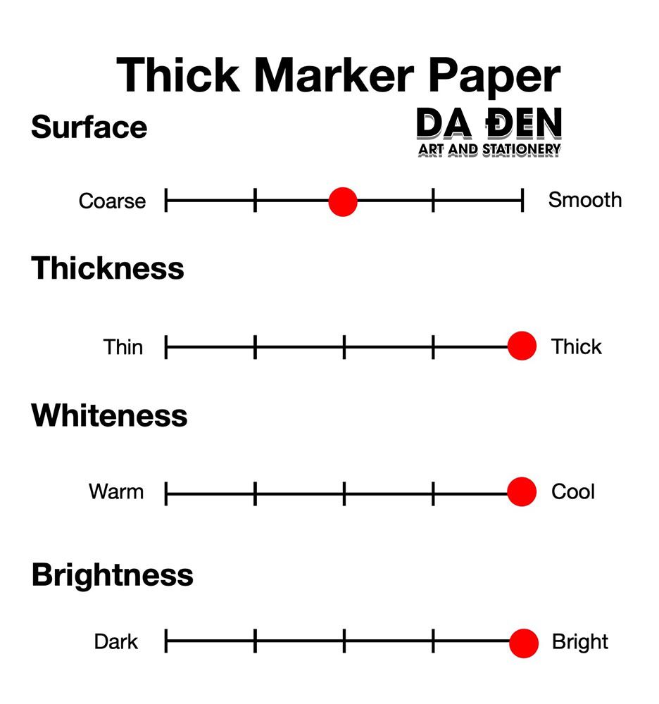 Giấy Vẽ Marker Copic 186.7gsm A4 20 Tờ Thick Marker Paper (Gagaku-Shi)