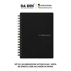 Sổ Tay Maruman Mnemosyne Action Schedule A6 80 Tờ N197A