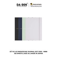 [DA ĐEN] Sổ Tay Maruman Mnemosyne Journal Dot Grid A5 120 Tờ N888