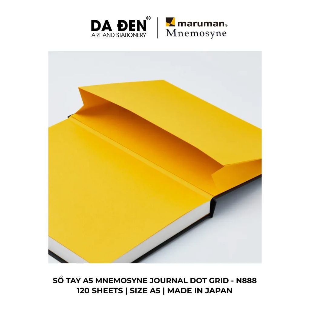Sổ Tay Maruman Mnemosyne Journal Dot Grid A5 120 Tờ N888