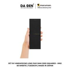 Sổ Tay Maruman Mnemosyne Ô Vuông Grid Squared 5mm Long Pad N161/N162