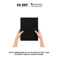 Sổ Tay Maruman Mnemosyne Gáy Lò Xo 5mm Dot Grid N109 | N104 | N105