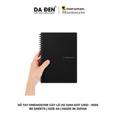 Sổ Tay Maruman Mnemosyne Gáy Lò Xo 5mm Dot Grid N109 | N104 | N105