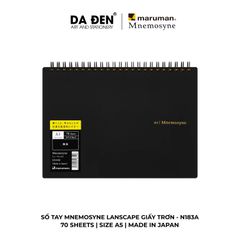 Sổ Tay Maruman Mnemosyne Lanscape Giấy Trơn N181A | N183A