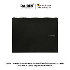 Sổ Tay Maruman Mnemosyne Lanscape 5MM Ô Vuông Squared