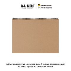 Sổ Tay Maruman Mnemosyne Lanscape 5MM Ô Vuông Squared