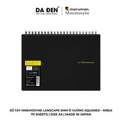 Sổ Tay Maruman Mnemosyne Lanscape 5MM Ô Vuông Squared