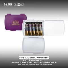 [DA ĐEN] Màu Tách Lớp Mijello Mission Gold - MISSION TOURMALINE TWO-TONE GRANULATION