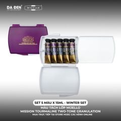 [DA ĐEN] Màu Tách Lớp Mijello Mission Gold - MISSION TOURMALINE TWO-TONE GRANULATION