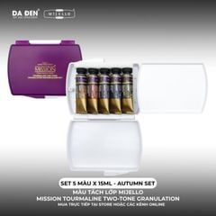 [DA ĐEN] Màu Tách Lớp Mijello Mission Gold - MISSION TOURMALINE TWO-TONE GRANULATION