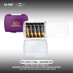 [DA ĐEN] Màu Tách Lớp Mijello Mission Gold - MISSION TOURMALINE TWO-TONE GRANULATION