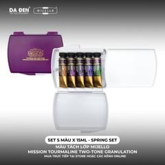 [DA ĐEN] Màu Tách Lớp Mijello Mission Gold - MISSION TOURMALINE TWO-TONE GRANULATION