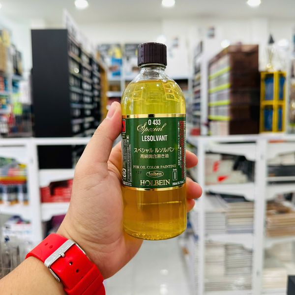 [DA ĐEN] Holbein - Dung Môi Sơn Dầu, Special Lesolvant 200ml