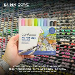 [DA ĐEN] Set Bút Marker Cao Cấp Copic Ciao - My First Copic Starter Set