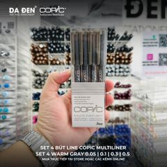 [DA ĐEN] Các Set Bút Line Copic Multiliner