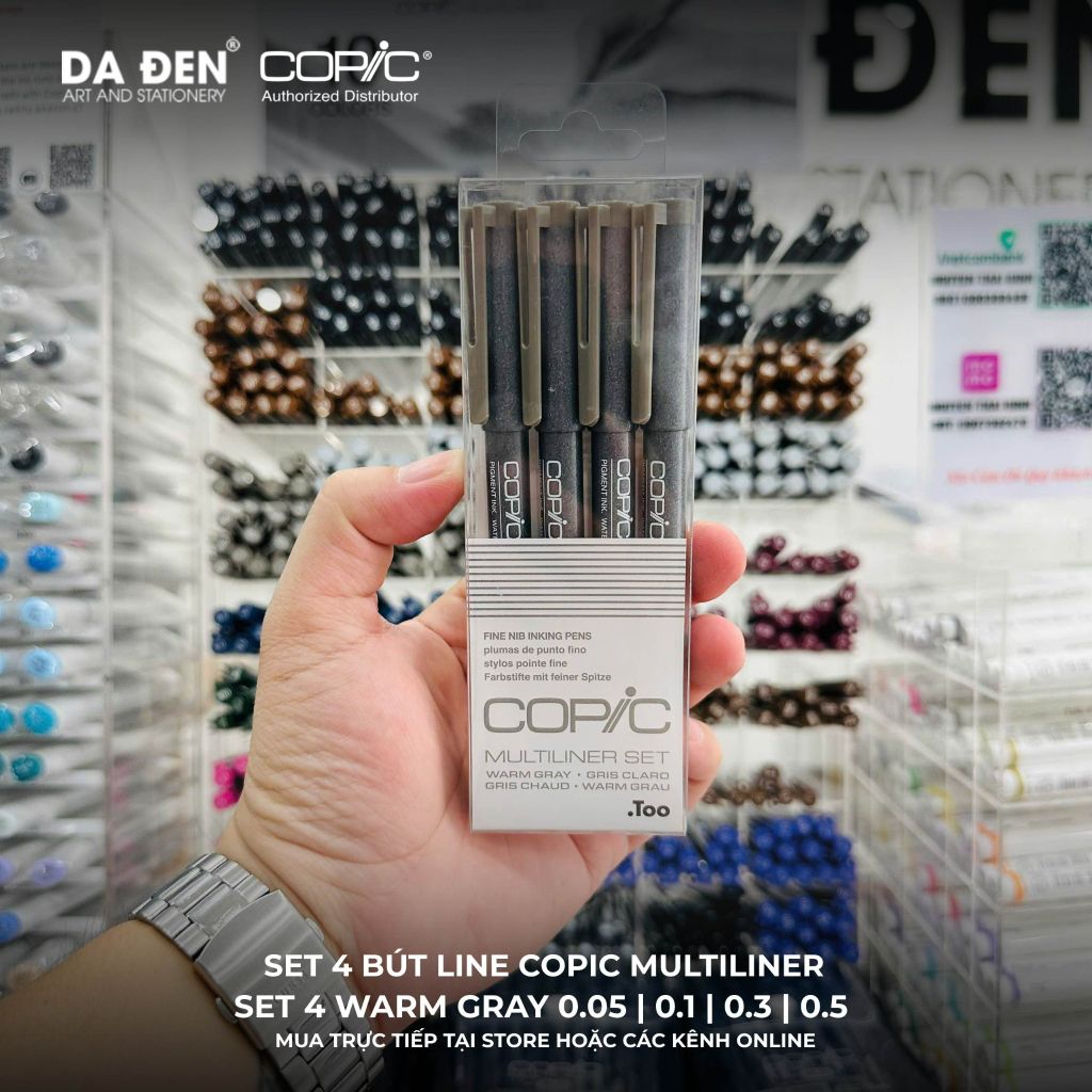 [DA ĐEN] Các Set Bút Line Copic Multiliner