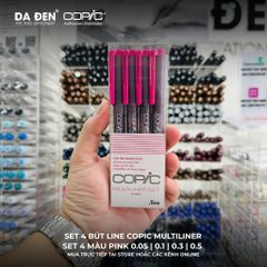 [DA ĐEN] Các Set Bút Line Copic Multiliner